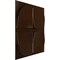 Ekena Millwork 19 5/8in. W x 19 5/8in. H Edmund EnduraWall Decorative 3D Wall Panel Covers 2.67 Sq. Ft. WP20X20EUAMB - alternate 3